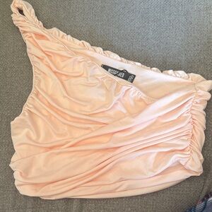 Missguided Light Pink Top